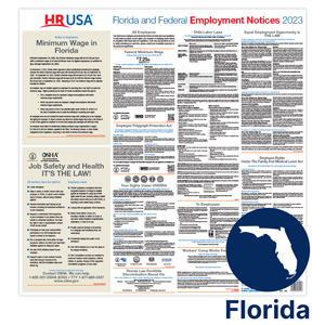 Florida and Federal Labor Law Poster