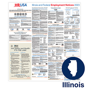 Illinois and Federal Labor Law Poster