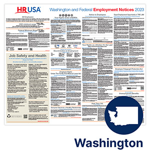 Washington and Federal Labor Law Poster