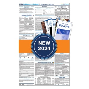 California Required Notices Kit - Posters and Pamphlets