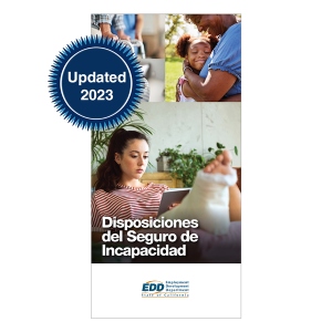 California State Disability Insurance Pamphlets (Spanish)