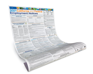 Calchamber Store Product Details California And Federal Labor Law Paper Posters For Remote Employees
