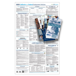 California Required Notices Kit - Posters and Pamphlets