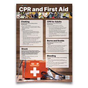 CPR/First Aid Safety Poster