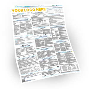 Custom California and Federal Labor Law Posters: Call 1-800-331-8877 to Order