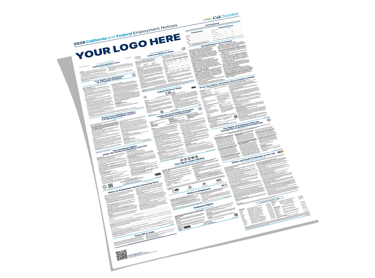 Custom CA & Federal Posters