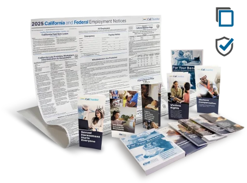 Picture of CA & Federal Required Notices (ENG) Laminate-Poster Protect Bundle