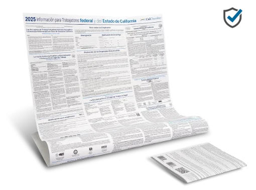 Picture of CA and Federal Labor Law Poster (SP) Paper Poster Protect