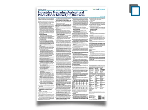 Picture of CA Wage Order 13-Industries Prep 