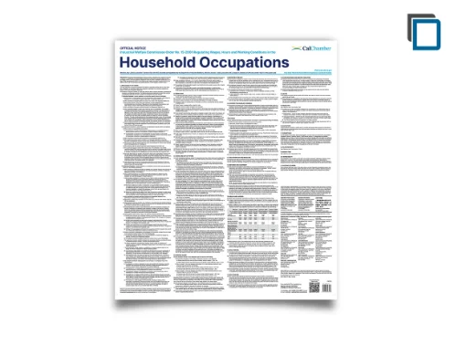 Picture of CA Wage Order 15-Household 