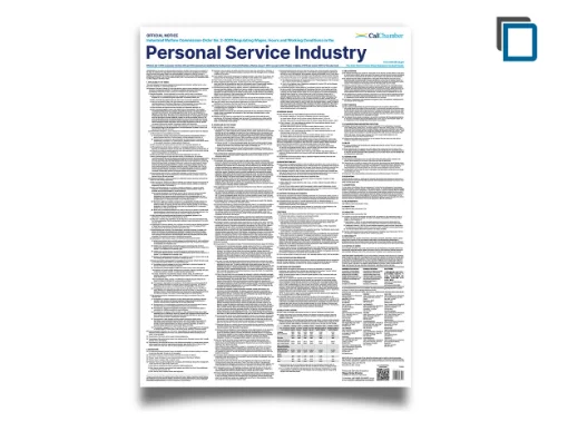 Picture of CA Wage Order 2-Personal Services (ENG)