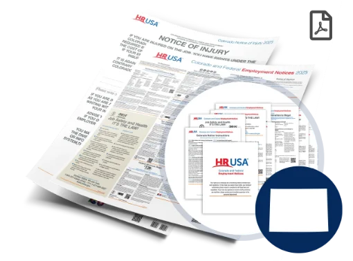 Picture of CO and Federal Labor Law Poster (ENG) Digital and Paper