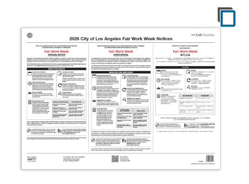 Picture of Los Angeles City Fair Work 