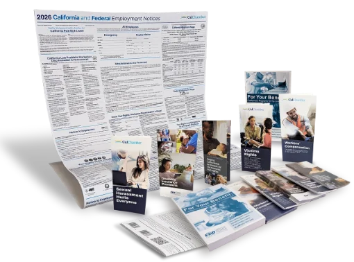 Picture of CA & Federal Required Notices (ENG) Paper Bundle