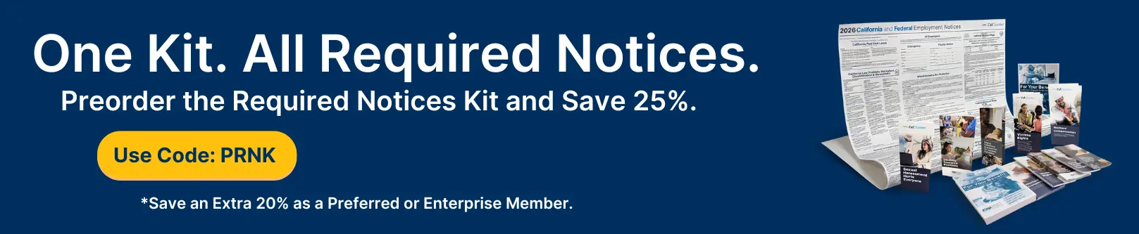 One Kit - All Required Notices