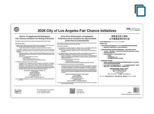 Picture of Los Angeles City Fair Chance 