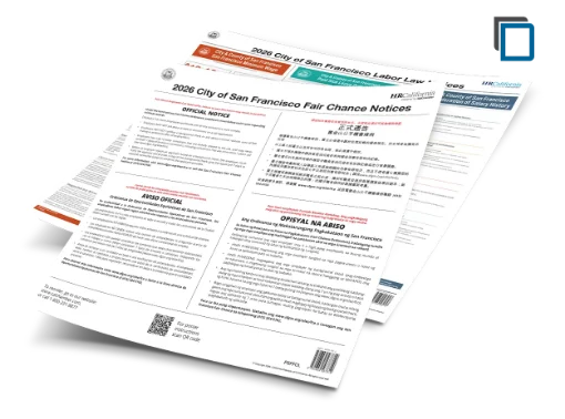 Picture of San Francisco Labor Law Posters 2-Poster set