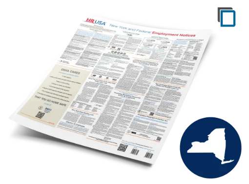 Picture of NY & Federal Labor Law Laminated Poster (ENG)
