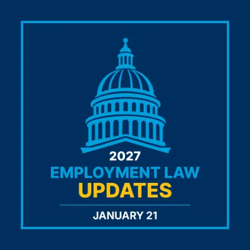 Picture of 2026 Employment Law Updates Virtual Seminar 1/16/26