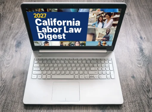 Picture of CA Labor Law Digest Interactive PDF  